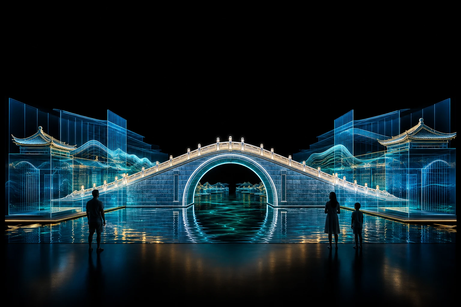 拱宸桥数字展陈文化场景
